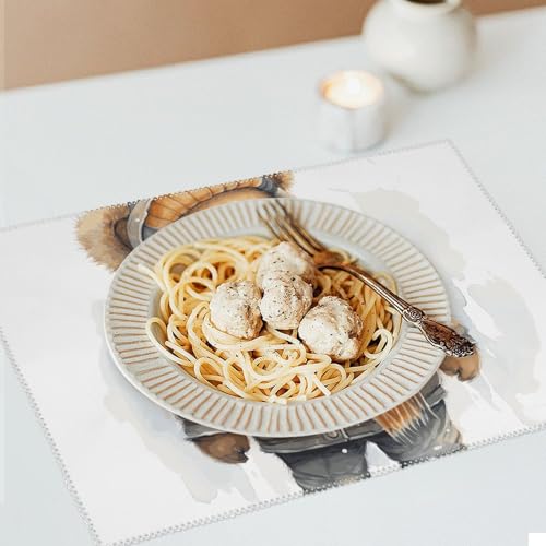 Sets de table lavables pour éviter les taches de nourriture et les rayures - 7