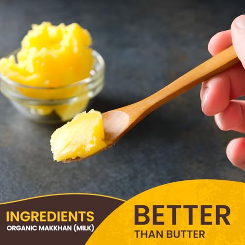 Image of Village-Organica A2 Gir Cow Ghee, 5Ltr(500mlx10) | Traditional Bilona Method | Grass-Fed Desi Gir Cow Milk | Pure, Nutritious & Premium Glass Bottle Packaging | A2 Ghee Bilona Method