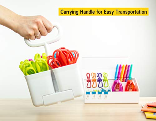 image for Stanley Scissors Stanley Removable 4 Cup Scissor Caddy and Minnow 5-In