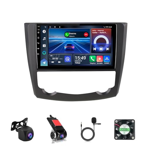 Autoradio Android 12 pour Renault Kadjar avec écran tactile de 9 pouces - 2