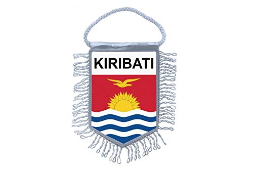 Bandiera Auto Gagliardetto Nazioni Kiribati