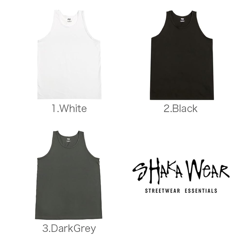 Amazon | [Shaka Wear] [シャカウェア] タンクトップ メンズ