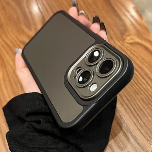 Coque métallique luxe iPhone 15 Pro Max élégante antichoc