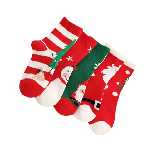 Calcetines Navideños de Algodón medias térmicas invierno y calcetines de tobillo