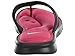Nike Women's Ultra Comfort Thong Athletic Sandal, Black/White/Vivid Pink, 9 B US