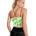 Casual Support Yoga Bra Cute Sitting Frog, Padded Gym Running Workout Tank, Wirefree Sports Top for Women & Girls