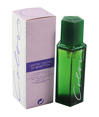 Benetton Colors Eau de Toilette Spray, 1.7 Ounce