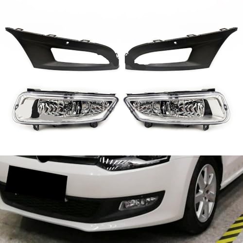 Grilles rein pour Hatchback 2009-2015 MK5 6R 6C cache antibrouillard - 2