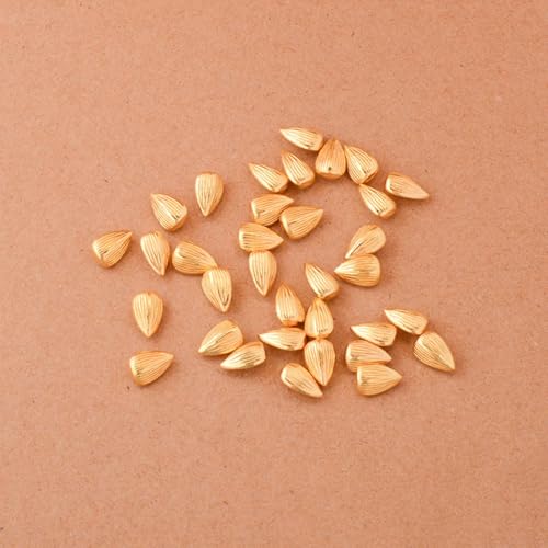 ESTINTENG 20 peças - Mini lingote criativo simulação sementes de cabaça saltein lingote dourado pequ