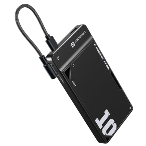 Portronics Luxcell Uno 10K 10000 mAh 22.5W Fast Charging Power Ba...