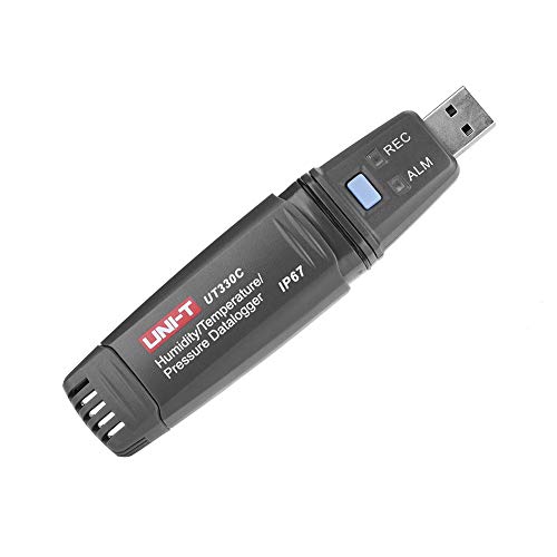 Data Logger USB Digitale Termometro Misuratore di Umidità Temperatura Pressione Atmosferica Igrometro - 40 ~ 80 °C 0-100% RH(UT330C)