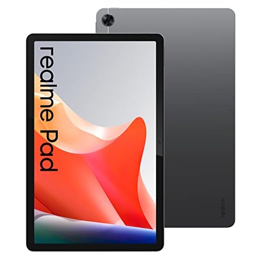 realme Pad - Tablet 10,4" 2K schermo 6,9 mm Ultra-Slim 4 GB 64 GB 1 TB memoria esterna altoparlanti Cudruples processore Helio G80 7100 mAh Batteria 18 W carica rapida Android 11 8 MP+8 MP fotocamera
