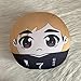 JunziWing Mini Peluche Haikyuu, Portachiavi Anime Miya Atsumu, Cuscino per Bambola di Pezza, Regalo di Compleanno per Ragazzi 20 Cm