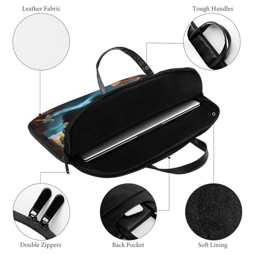 Bolso de hombro portátil para laptop 17 pulgadas impermeable miniatura 4
