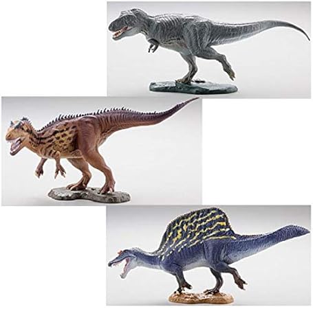 Amazon カプセルqミュージアム 恐竜発掘記9 最大最強肉食恐竜編 アソート3種セット 1 ティラノサウルス 2 アロサウルス 3 スピノサウルス ガチャガチャ カプセルトイ フィギュア ドール 通販