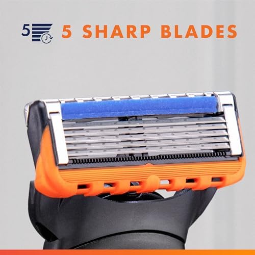 Gillette Fusion5 Power Razor Blade Refills for Men, 8 Count, with Precision Trimmer - 4