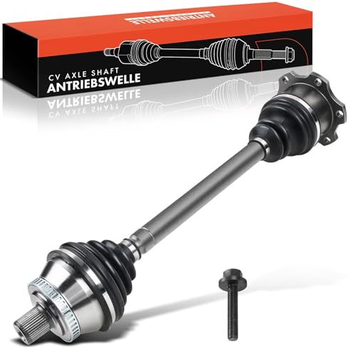 Frankberg Antriebswelle Achswelle Schaltgetriebe Vorderachse Rechts Mit ABS-ring Kompatibel mit A6 4B2 C5 A6 Avant 4B5 Replace# 4B0407272C