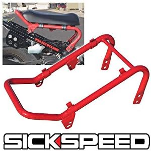 Red Aftermarket Lowering Support Bar/Frame For Honda Ruckus/Zoomer Seat
