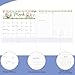 Mini Desk Calendar 2026-2027 with Stickers, 18 Months Standing Flip Small Desk Calendar 8
