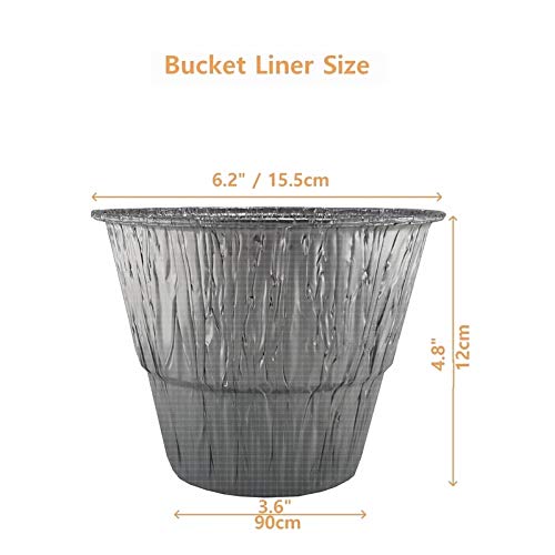 Cubo de grasa Camp Chef Firsgrill para solucionar la limpieza de aceite quemado 4