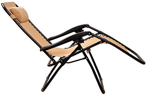 Elevon Adjustable Zero Gravity Lounge Chair Recliners For Patio, Mesh #TOP4