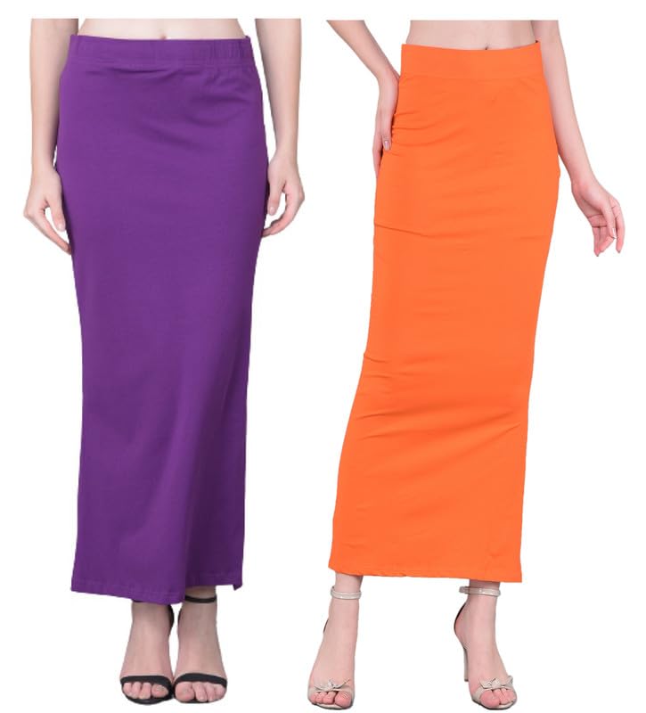 Image of Comfort Lady Women Cotton Blend Saree Shapewear /Saree Shapers Underskirt /Saree Petticoat