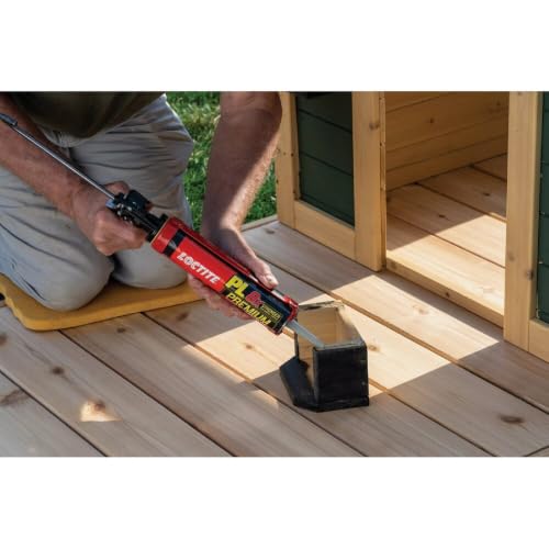 Image of Loctite PL Premium Fast Grab Polyurethane Construction Adhesive, Gray, 10 fl oz Cartridge, 1 Pack