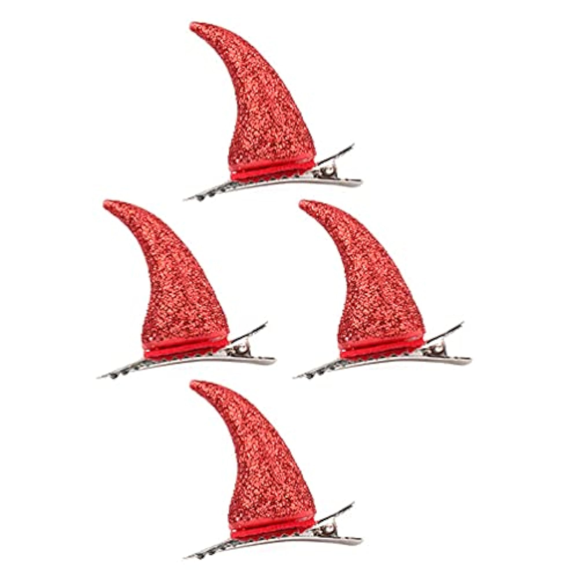 Devil Horn Hair Clips, Halloween Costume Accessories