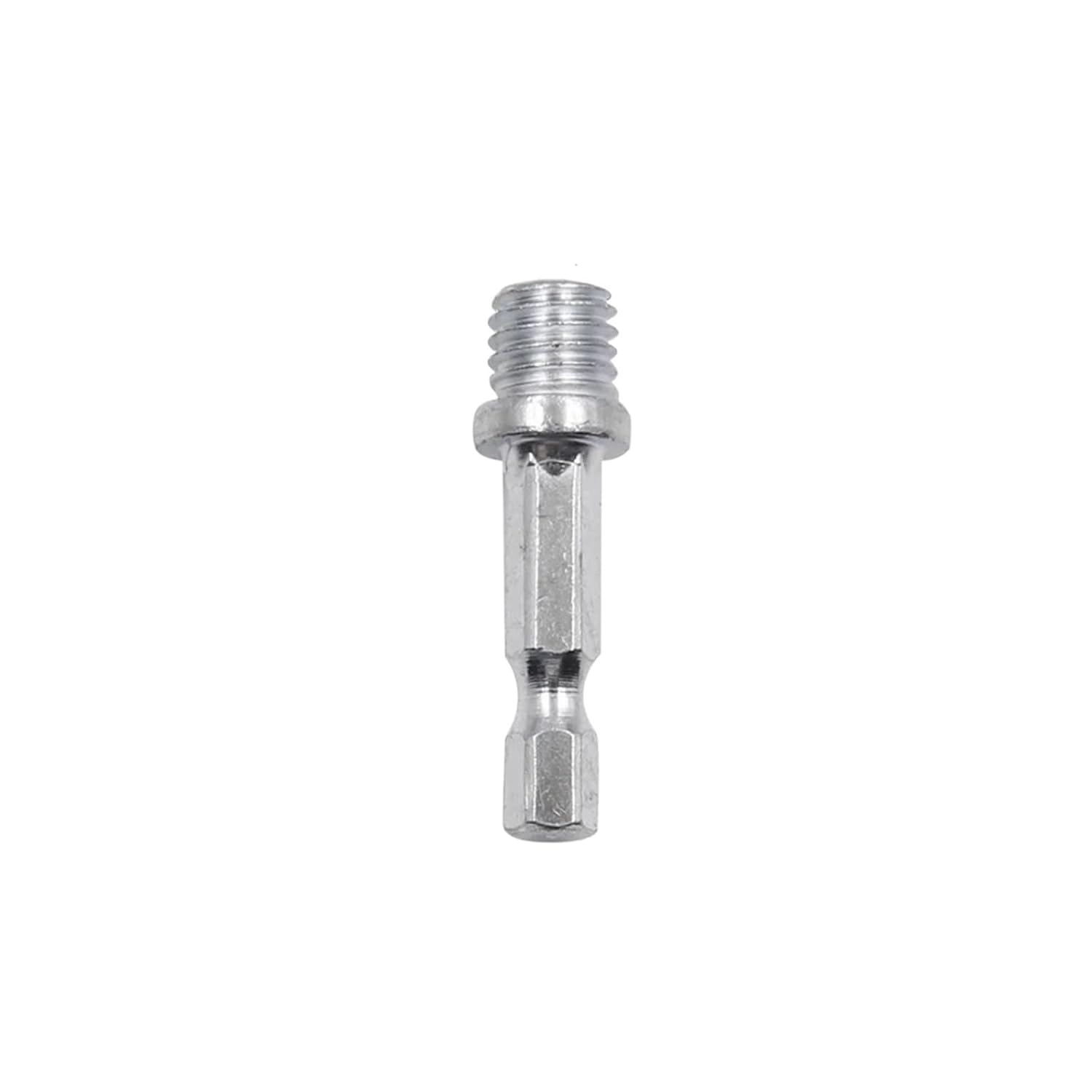 1PC M14/M10 Electric Drill Angle Grinder Connecting Rod Screw Thread Adapter Hexagon Rod Conversion Bar Chuck Connector Tool (Size : M14)