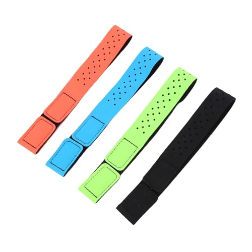 TKOWTB 4 Pcs Replacement Heart Rate Monitor Armband Strap Adjustable Replacement Armband Band Universal Sport Wrist Strap S