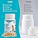 Wanderfound Pets Same 100 Liver Support for Dogs - Same S-Adenosyl-L-Methionine Hepatic Supplement for Liver & Brain Support - Bacon Flavored Sam E, Manufactured in The USA - 30 Chewable Tablets