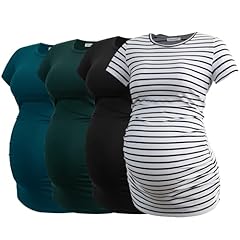 Black-deep Green-teal-white Stripe(4 Pack)
