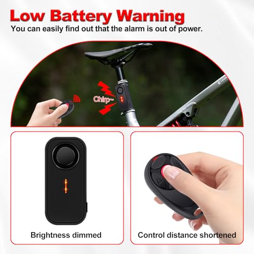 KCMYTONER 113dB Car Alarm