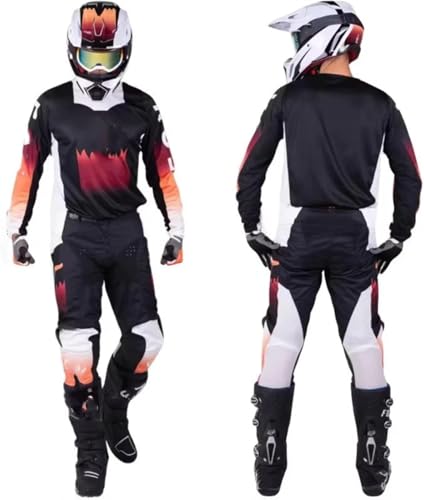 [DEUSADE] ���g�N���X�W���[�W ���b�V�� �p���c �㉺�Z�b�g �o�C�N ���� �p���c �㉺�Z�b�g ���g�N���X�E�F�A ���C�f�B���O�W���[�W �G���f���[�� �I�t���[�h�W���[�W �ʋC�� �������U ���[���b�p�T�C�Y �ŐV�̗��s ���F�I