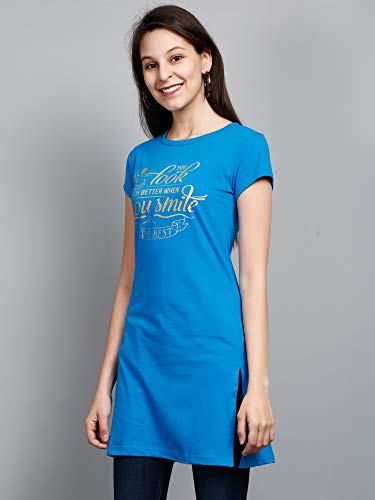 Image of FLEXIMAA Women's Half Sleeve T-Shirt - P
