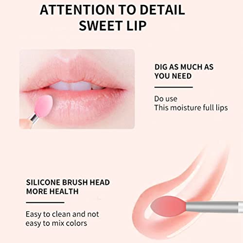 Moisturizing Lip Mask, Hydrating & Prevention Dry And Cracked Lip Scrubs Exfoliator, Lip Exfoliating Sleeping Lip Mask Long Lasting Nourishing Lip Balm #TOP1