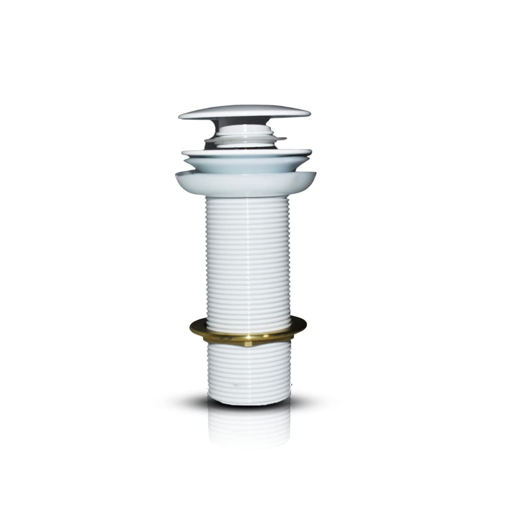 InArt Black Glossy Pop-up Brass Basin Drainer/Waste Coupling/Waste Kit for Bathroom Wash Basin/Vessel Sink White Color 5 Inch Brass Full Threaded Pop Up Waste Coupling 32 MM (B0B5TCPSF1) Amazon Price History, Amazon Price Tracker