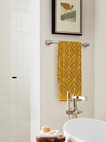 Image of Amerock Blackrock 24 inch Brushed Nickel Towel Bar
