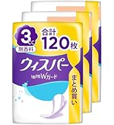 Amazon.co.jp: WHISPER ウィスパー うすさら吸水 50cc 114枚 (38枚×3