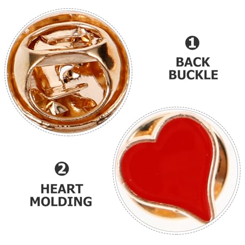 Image of 8pcs Novelty Brooch Pins：4Styles Poker Playing Card Suits Alloy Enamel Pins - Lapel Brooches for Men, Women for Bags, Hats, Caps, Clothing(Style)