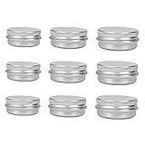 Photo Gallery gatuida 9 pezzi contenitori in alluminio per cosmetici barattoli per crema perdita scatole rotonde resistenti e leggere per casa e viaggio ricaricabile Photo Gallery gatuida 9 pezzi contenitori in alluminio per cosmetici barattoli per crema perdita scatole rotonde resistenti e leggere per casa e viaggio ricaricabile