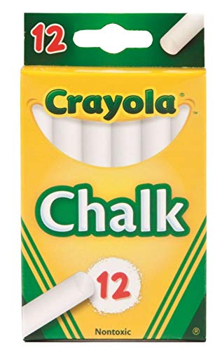 Crayola White Chalk 12 Ea (Pack of 6) - image 1
