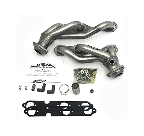 Image of JBA 1840S 1-1 /2 inch Shorty Stainless Steel Exhaust Header for GM Full Size Truck 4.3L 88-95