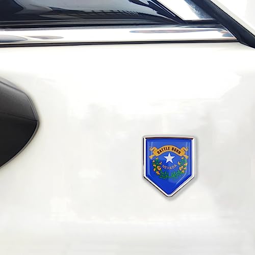 Calcomanía de Nevada para parachoques de coche: emblema cromado Overdecor 5