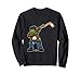 Dabbing Frankenstein Hockey Divertido Disfraz De Halloween Sudadera