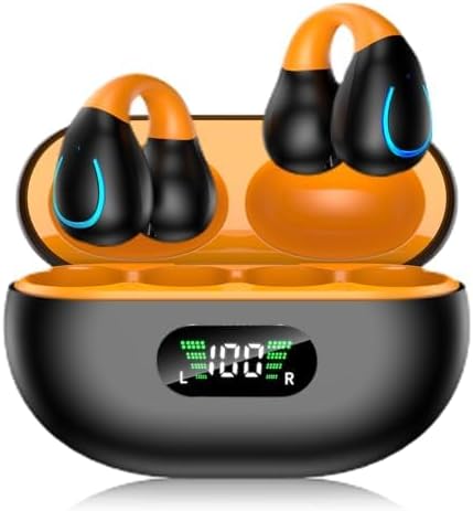 Paekole Ultra Open Ear Earbuds – Comfort Clip-On Earbuds, Small Bone Conduction Over Ear Headphones with Waterproof Design, Perfect Running Headphones for Sports and Fitness 5