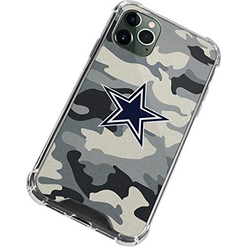 Skinit Clear Phone Case Compatible with iPhone 12 Pro Max - Officially Licensed NFL Dallas Cowboys Camo Design