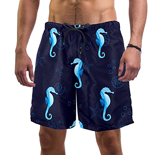 Short de bain pour homme bleu marine idéal pour vos journées à la plage ou à la piscine