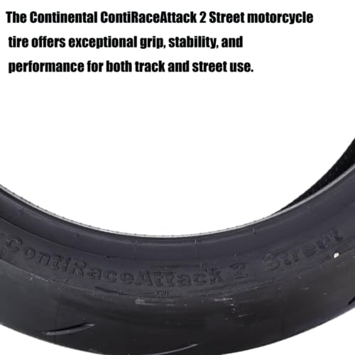 Continental Contisportattack 2 Tl - 120/70/R17 58W - A/A/70Db - Pneumatici Estivi (Moto) - 8