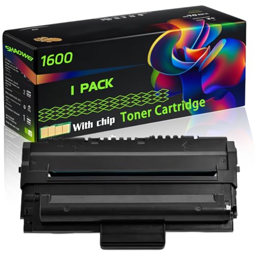 WZLAD 1600 Compatible for Dell Toner Cartridge with Chip 1600 1600n Printer, High Yield Value Pack Black Consumables Multi-Pack Remanufactured Compatible (1 Pack Black)